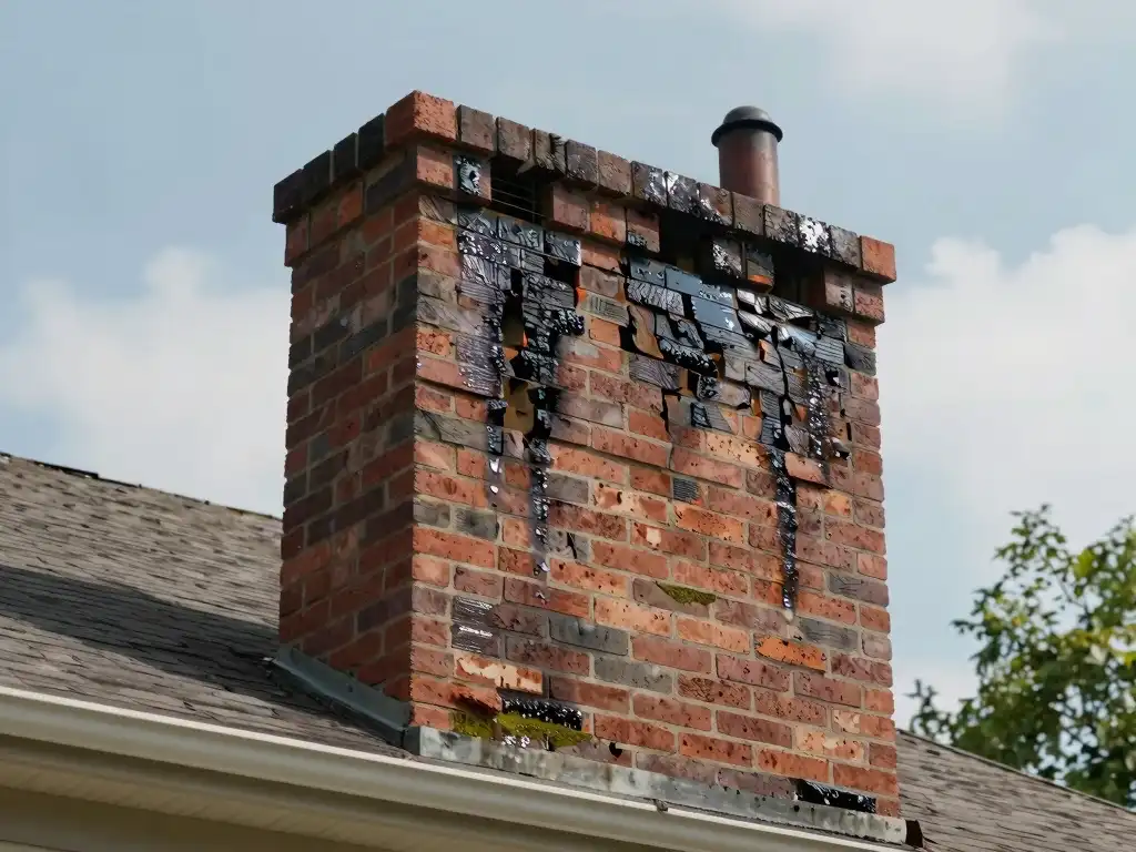 image of Damage Chimney Leaking in Kansas City